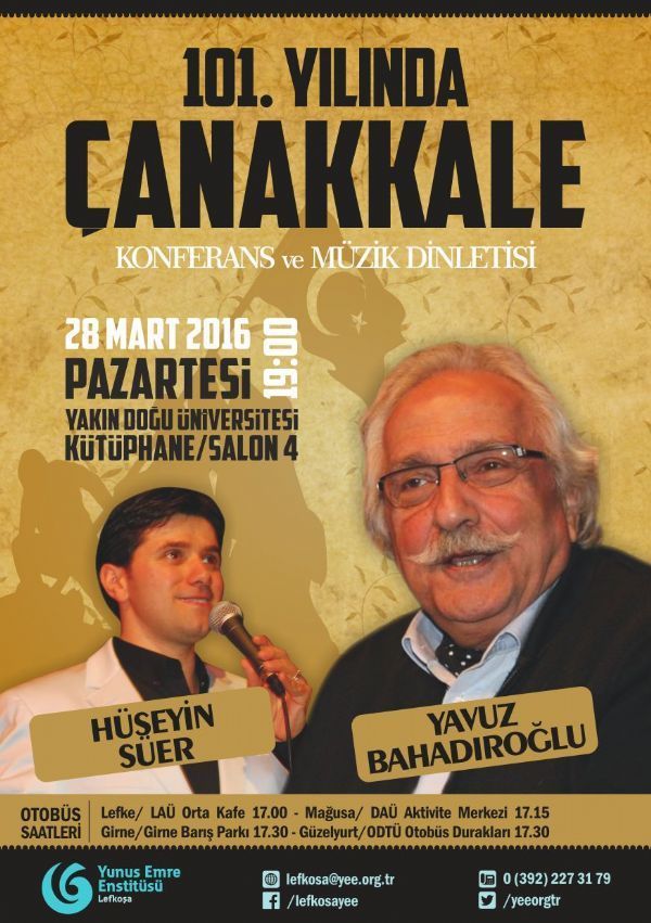 Yavuz Bahadıroğlu-Çanakkale Konferansı